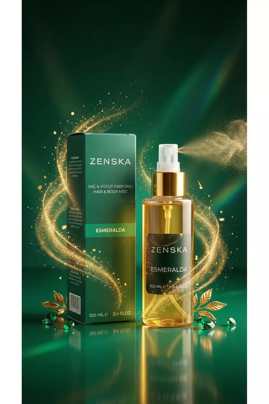 Esmeralda  ML Parfum Pour Cheveux et Corps Femme