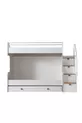 Lit superposé, Lit superposé Zenit Plus avec lits pour enfants et 2 matelas confort