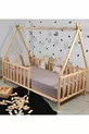 Markaawm Montessori Lit Naturel pour Bébés et Enfants en Bois