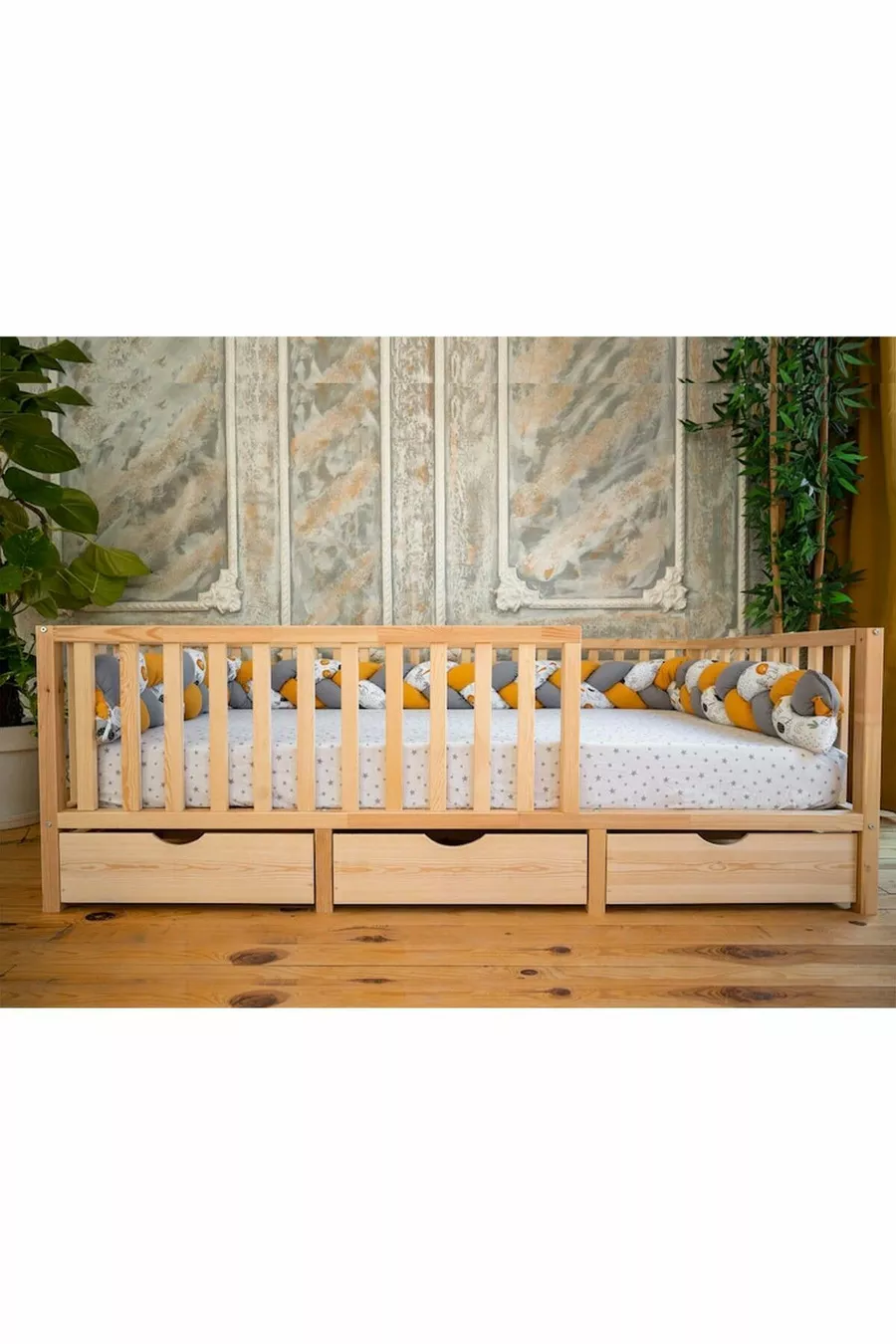 Lit en bois Montessori - Lit Montessori - Lit Montessori - -