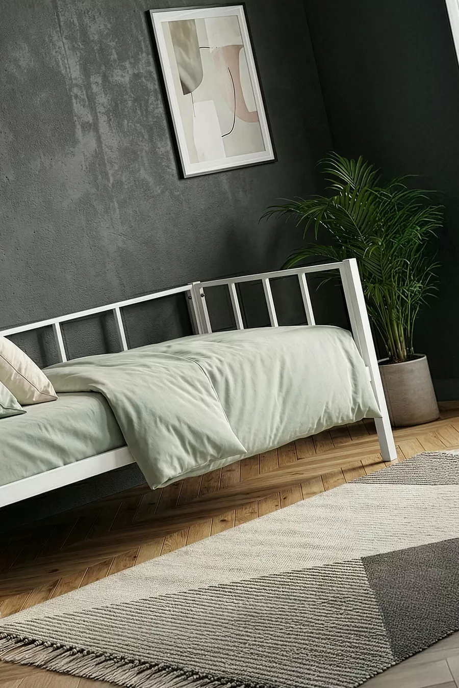 Lit de jour Titan, lit simple, divan, canapé