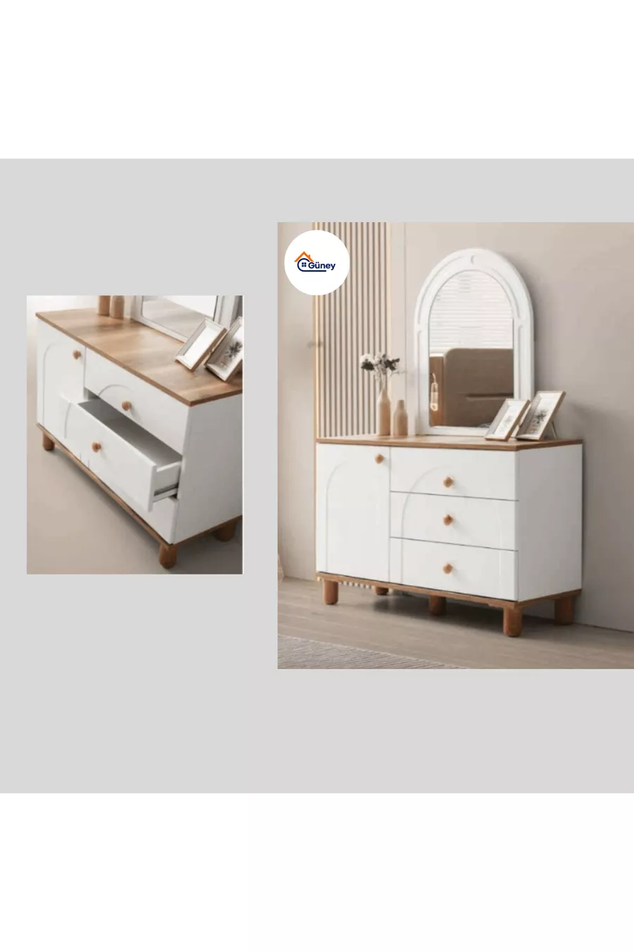 Ensemble Chambre à Coucher et Salle à Manger Pack Mariage