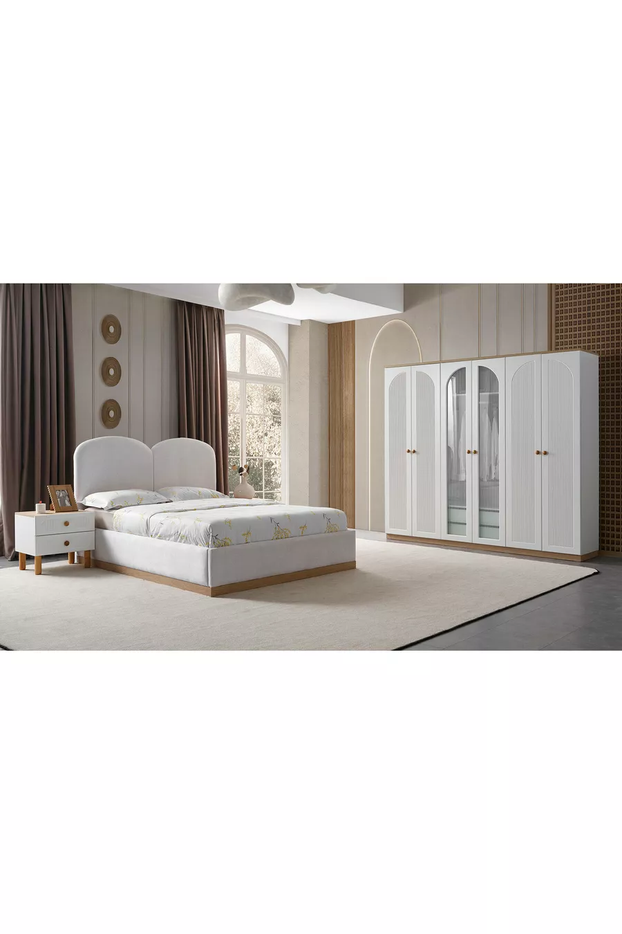 Chambre à coucher avec lit Nice