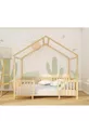 Lit pour bébé et enfant design en bois naturel