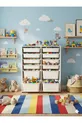Armoire à Jouets Polyvalente avec Tiroirs et Unité de Rangement – Organisateur de Chambre d’Enfant avec Étiquette Cadeau