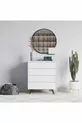Commode Suvera à 4 tiroirs Blanc