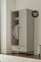 Armoire à 2 portes Kalinsta - Blanc