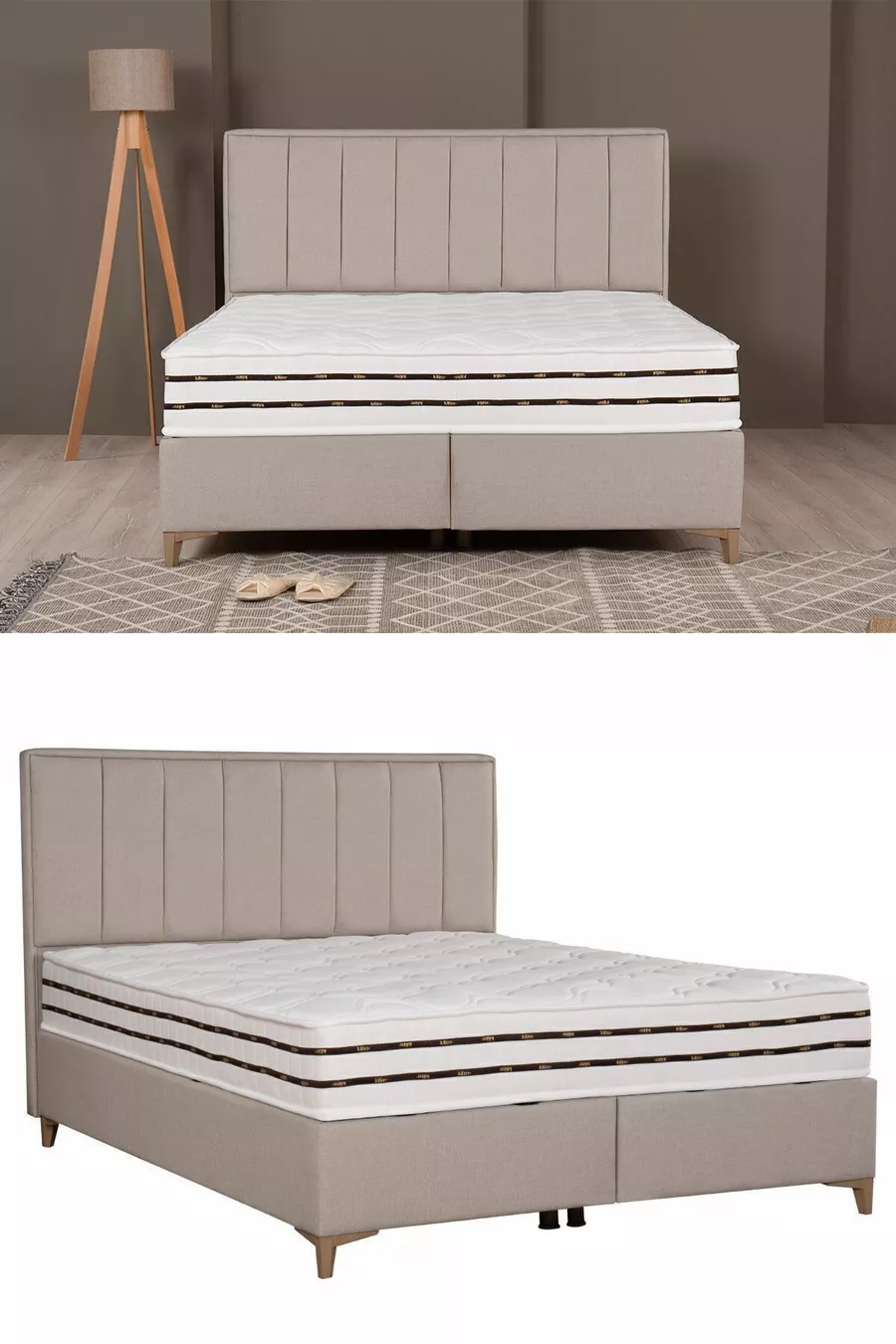 Matelas à ressorts Comfort Lüks Sleepy (SOMMIER ET TÊTE DE LIT NON INCLUS)