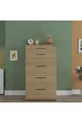 Commode Trendline 5 tiroirs - Chêne Florida cm
