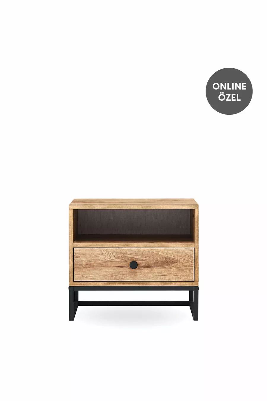 Table de chevet Kalinsta - Noyer