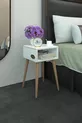 Table de chevet Ragnarok Byz Komodin ** avec pieds en bois