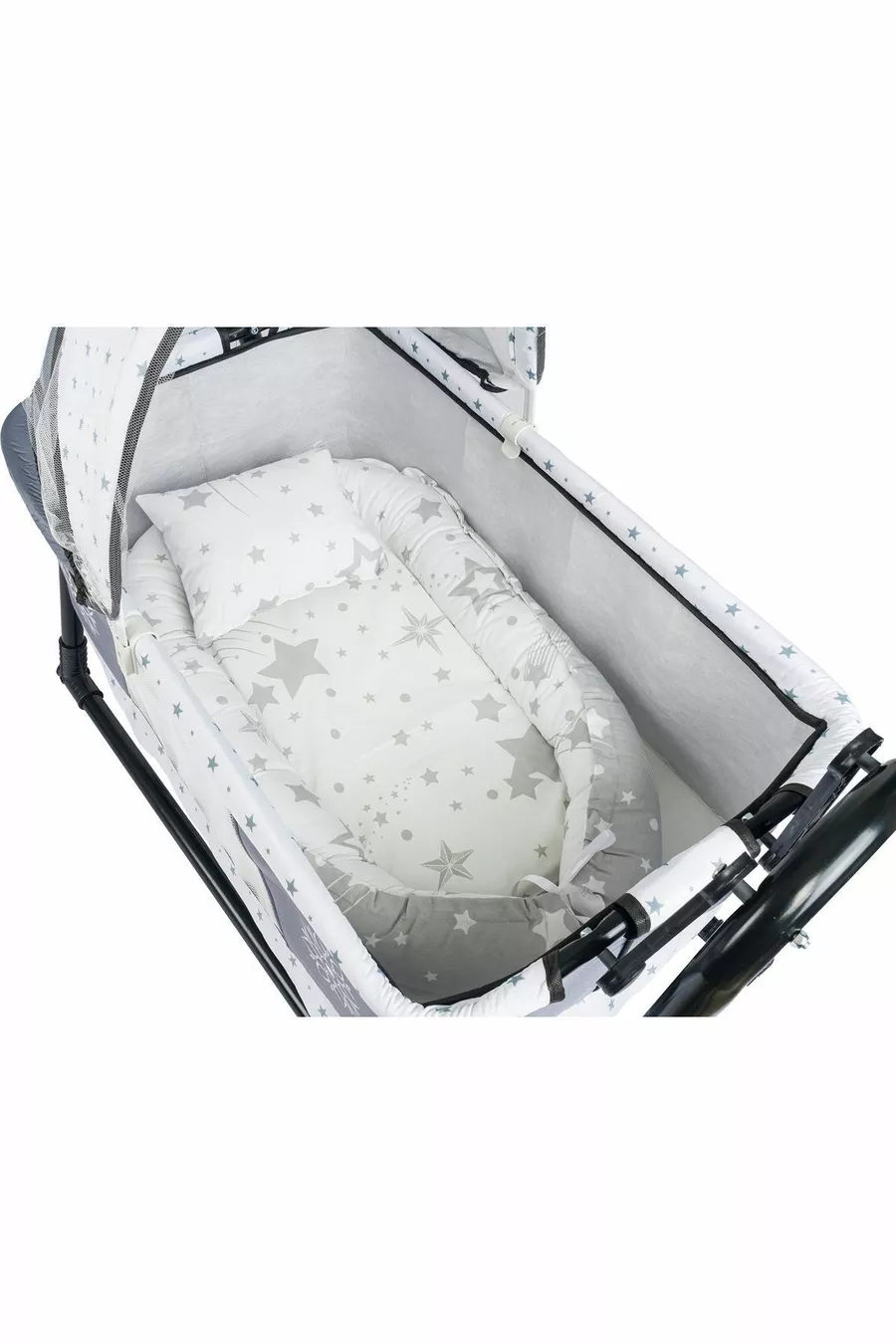 Btrend Babynest Lit et Oreiller + Cadeau Pochette Berceau Bascule Panier Lit Bébé Hamac Ensemble 2 pièces