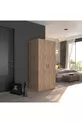 Armoire à vêtements à 2 portes en pin 