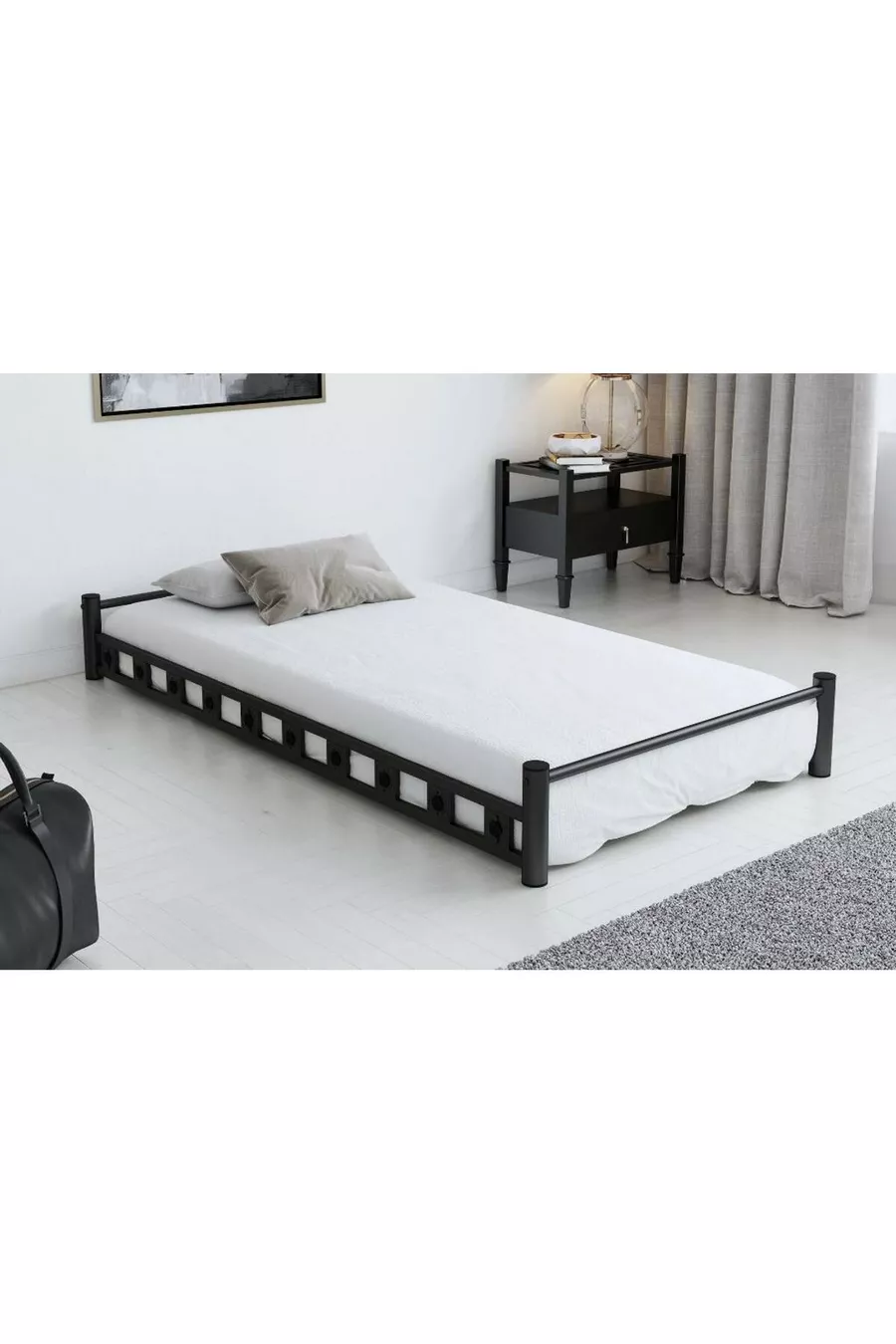 Lits superposés pour enfant Noir