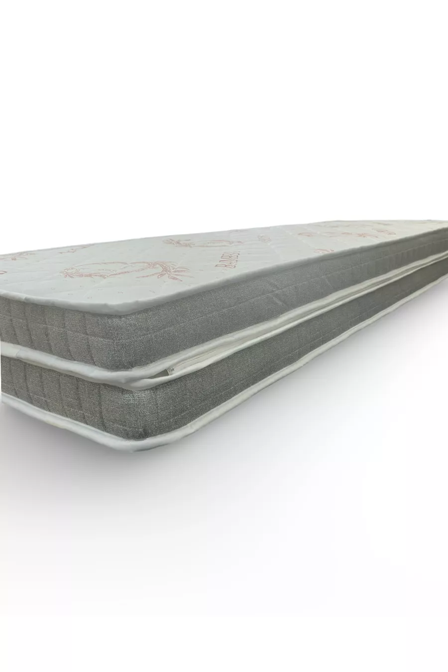 Canapé amovible avec fermeture éclair compatible Hemnes, matelas orthopédique en bambou et mousse, cm