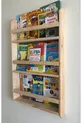 Couleur Bois Naturel Étagère Murale en Bois Montessori Étagère Décorative cm
