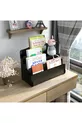 Mini Bibliothèque Montessori Lucky pour Enfants à 4 Étages en Bois, Bibliothèque pour Chambre d'Enfants, Mini Bibliothèque de Bureau