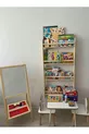 Bibliothèque Montessori en bois pour enfant, bibliothèque éducative