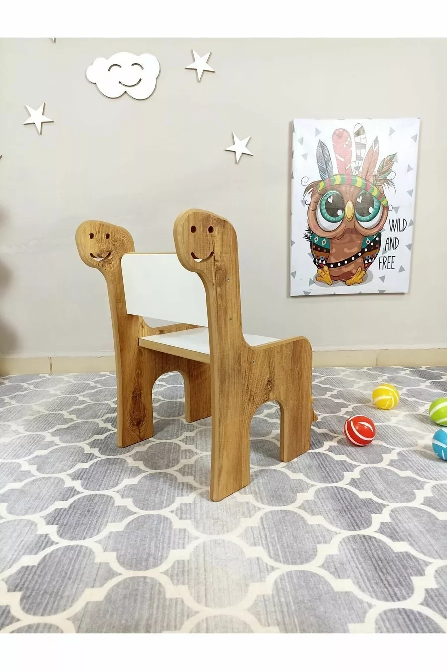 Bureau et chaise d'activités pour enfants, table d'activités