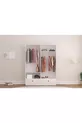 Armoire Elif Modern 4 portes 2 tiroirs