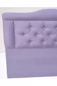 Titre DK Modèle Simple 'taille' Tissu Violet Clair en Poil de Poney Fait Main