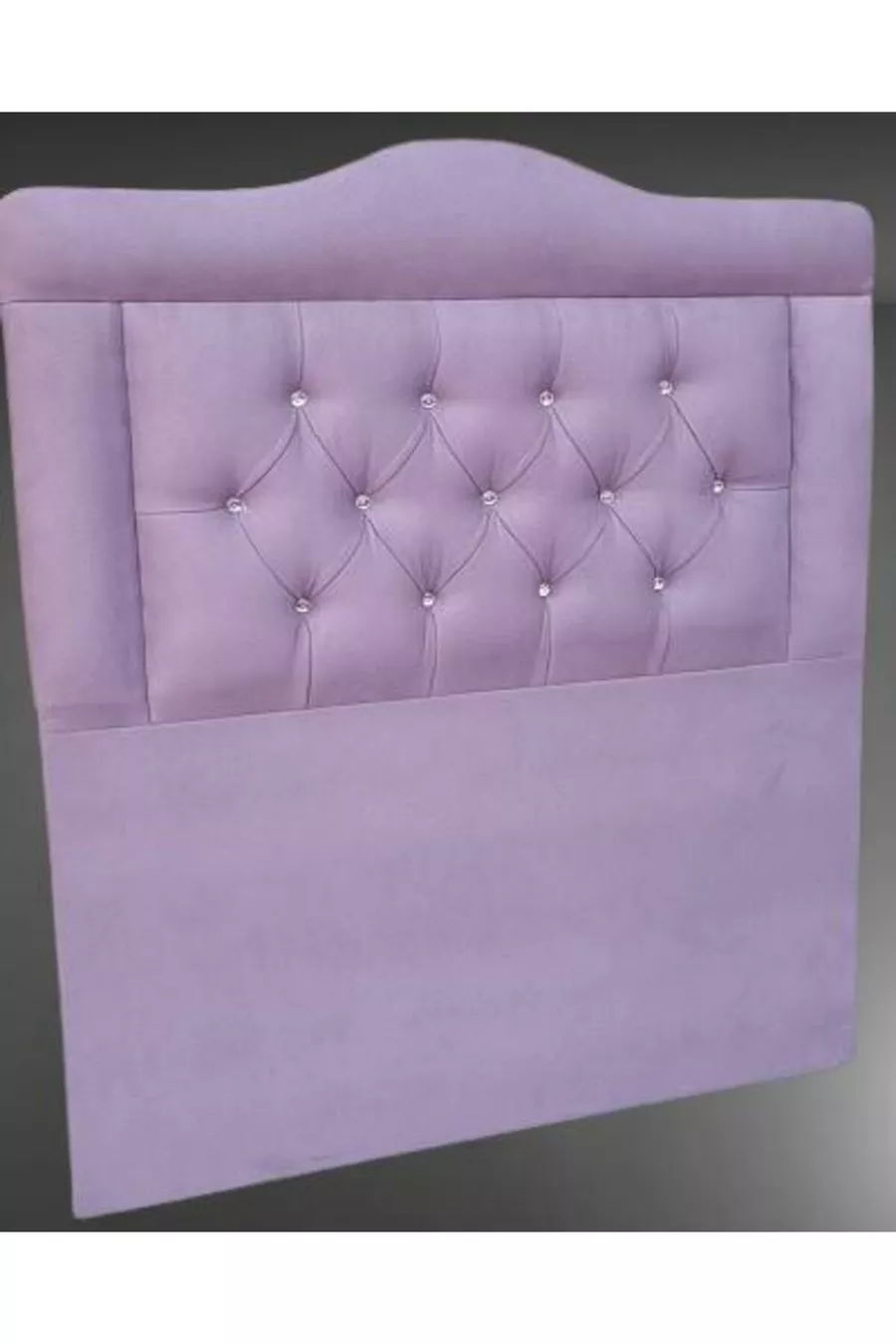 Titre DK Modèle Simple 'taille' Tissu Violet Clair en Poil de Poney Fait Main