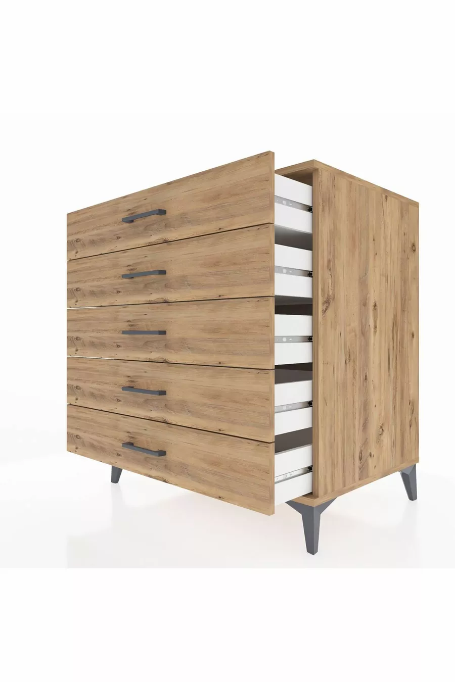 Commode Kronos à 5 tiroirs Pin-Pin