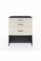 Commode Hyperion 3 tiroirs Anthracite-Pierres de lune