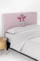 Housse de tête de lit pour lit coffre de chambre d'enfant fille avec ailes