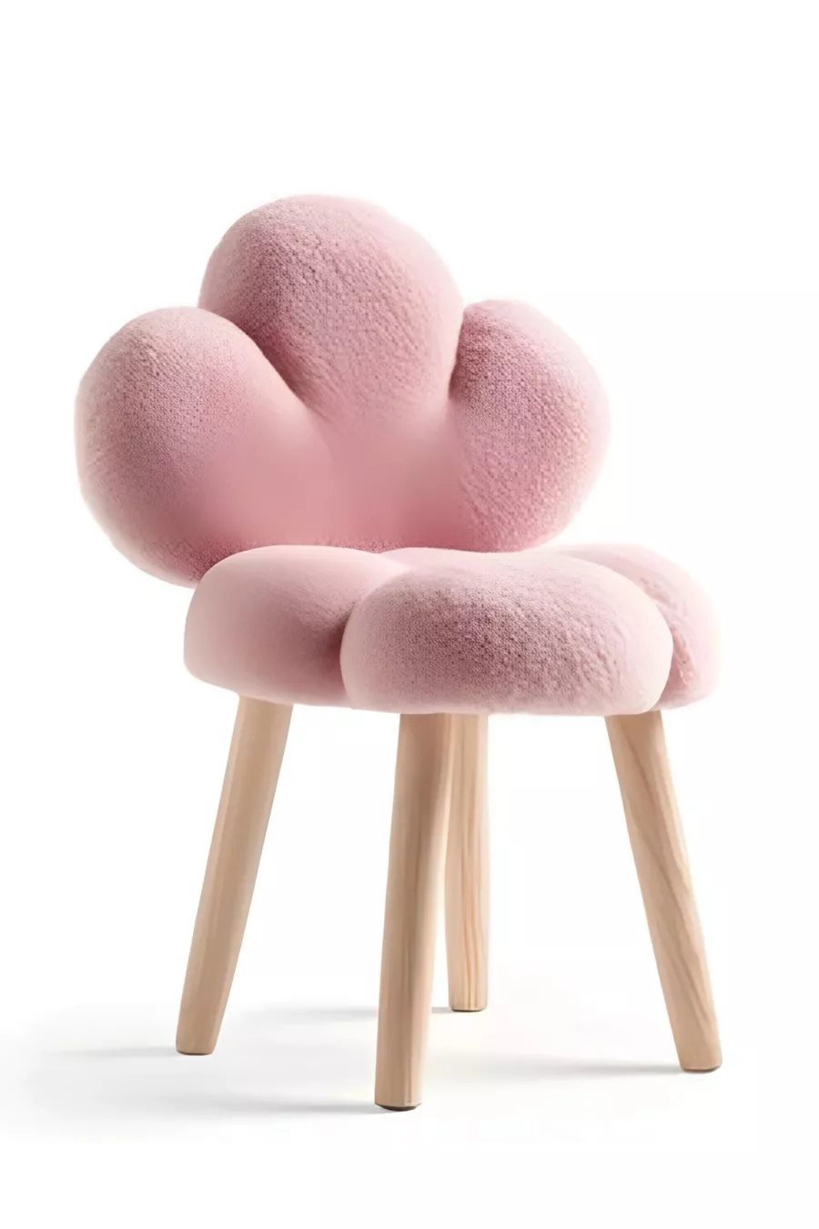 Chaise pour enfant en forme de fleur Blossom-Soft