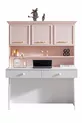 Chambre d'enfant Rosa - Armoire 3 portes, Lit, Table de chevet, Bureau