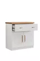 Chambre d'enfant Vita Bohem - Armoire 4 portes, Lit, Table de chevet, Commode