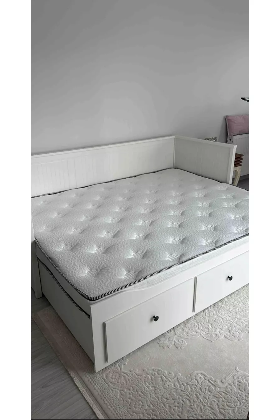 LIT EN MOUSSE PLIABLE CM ÉTAT OUVERT CM