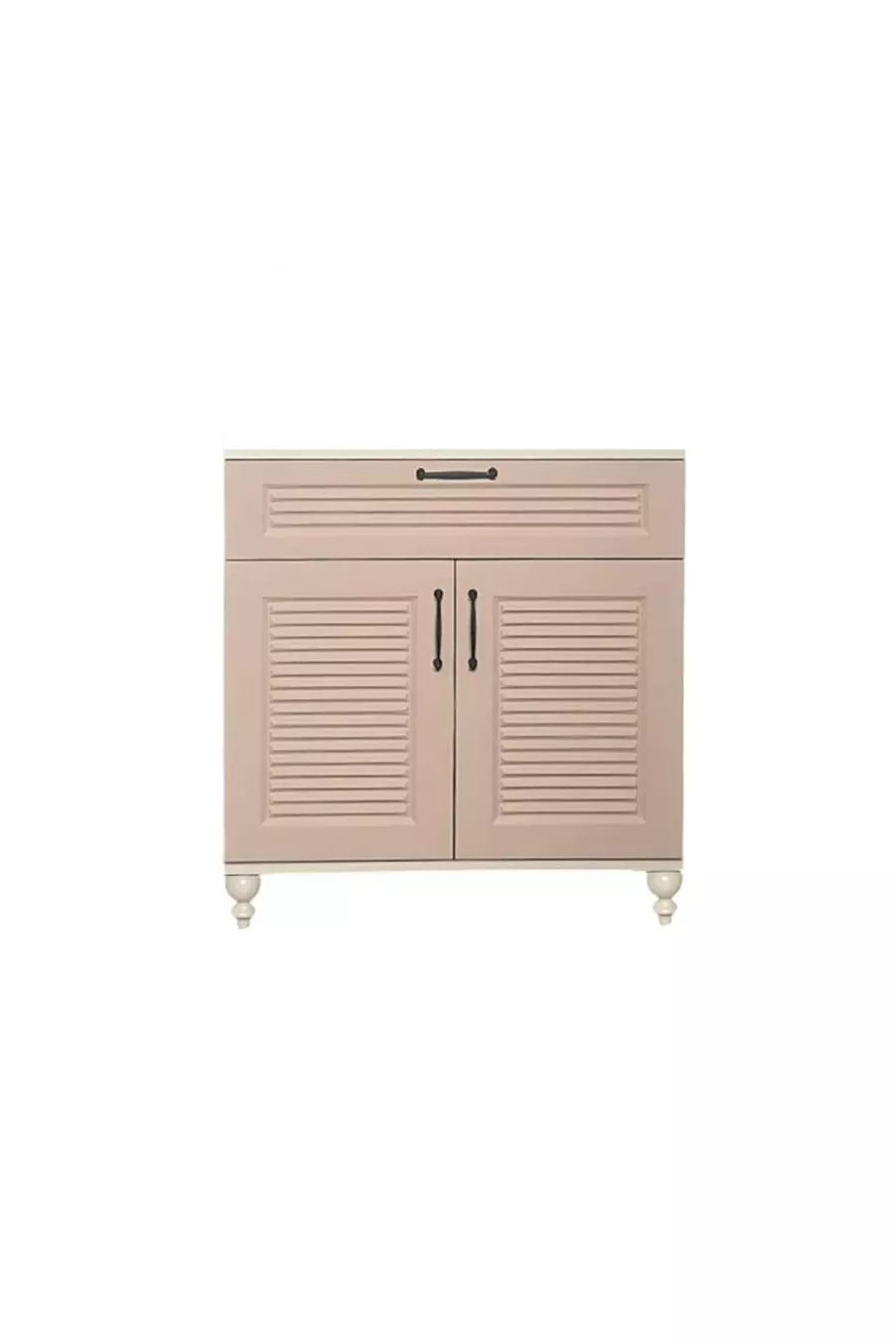 Commode à portes de style conte de fées | Qualité MDF de première classe | Portes revêtues REHAU | Avec portes | Pieds en bois