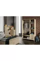 Ensemble de chambre moderne pour jeunes en chêne - 4 pièces et entièrement en MDF de qualité supérieure