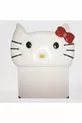 Tête de lit Alc Hello Kitty en simili cuir blanc pour lit simple