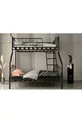 DZGN HOME VOLGA LIT SUPERPOSÉ MÉTAL 3 PLACES POUR ADULTES - &