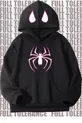 Sweat-shirt à capuche pour enfant imprimé araignée & Hoodie