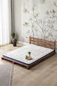 Matelas avec coussin en mousse à plumes d'oiseau, entièrement orthopédique, 8 cm (±1 cm)