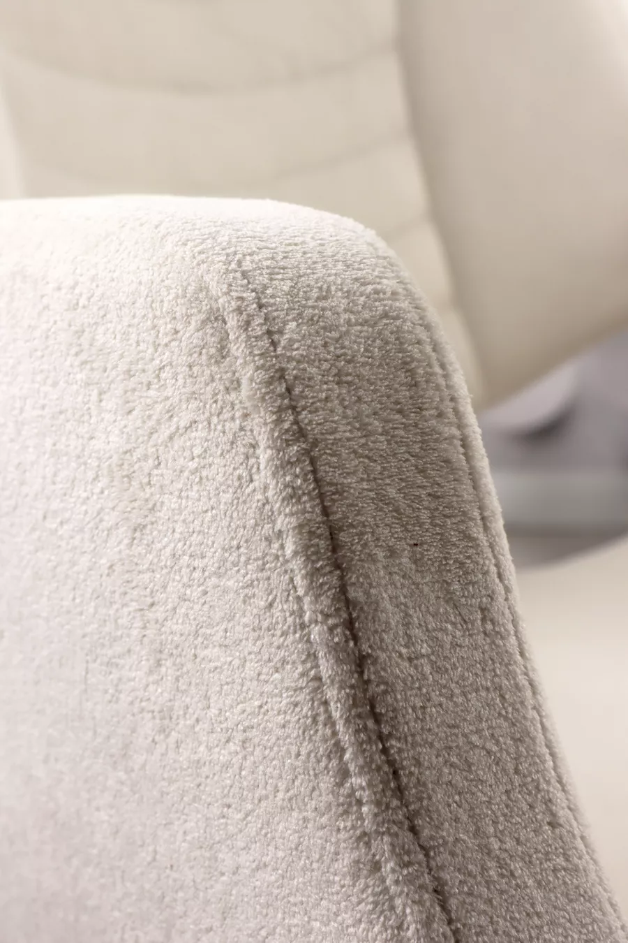 Fauteuil de Directeur et Gestion Wagner (Blanc Cassé) (Hydrofuge, Anti-tache, Tissu Lavable)