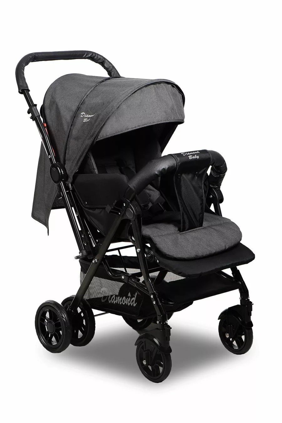 Poussette pour bébé réversible Antracyte Sapphire