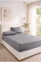Drap-housse de protection matelassé en coton  % gris - Bébé-Simple-Double-Taille King