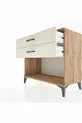 Commode Hyperion 2 tiroirs Pin-Ambre