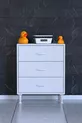 SÖKE, Armoire de salle de bain multifonctions à 3 tiroirs avec pieds (différentes options de largeur)
