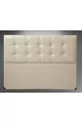 Tête de lit Alc Çiğdem en cuir synthétique crème écologique pour lit double