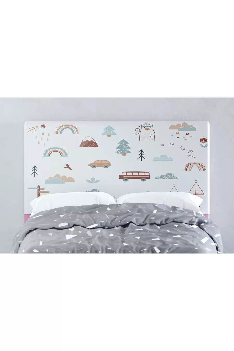 Housse de tête de lit scandinave