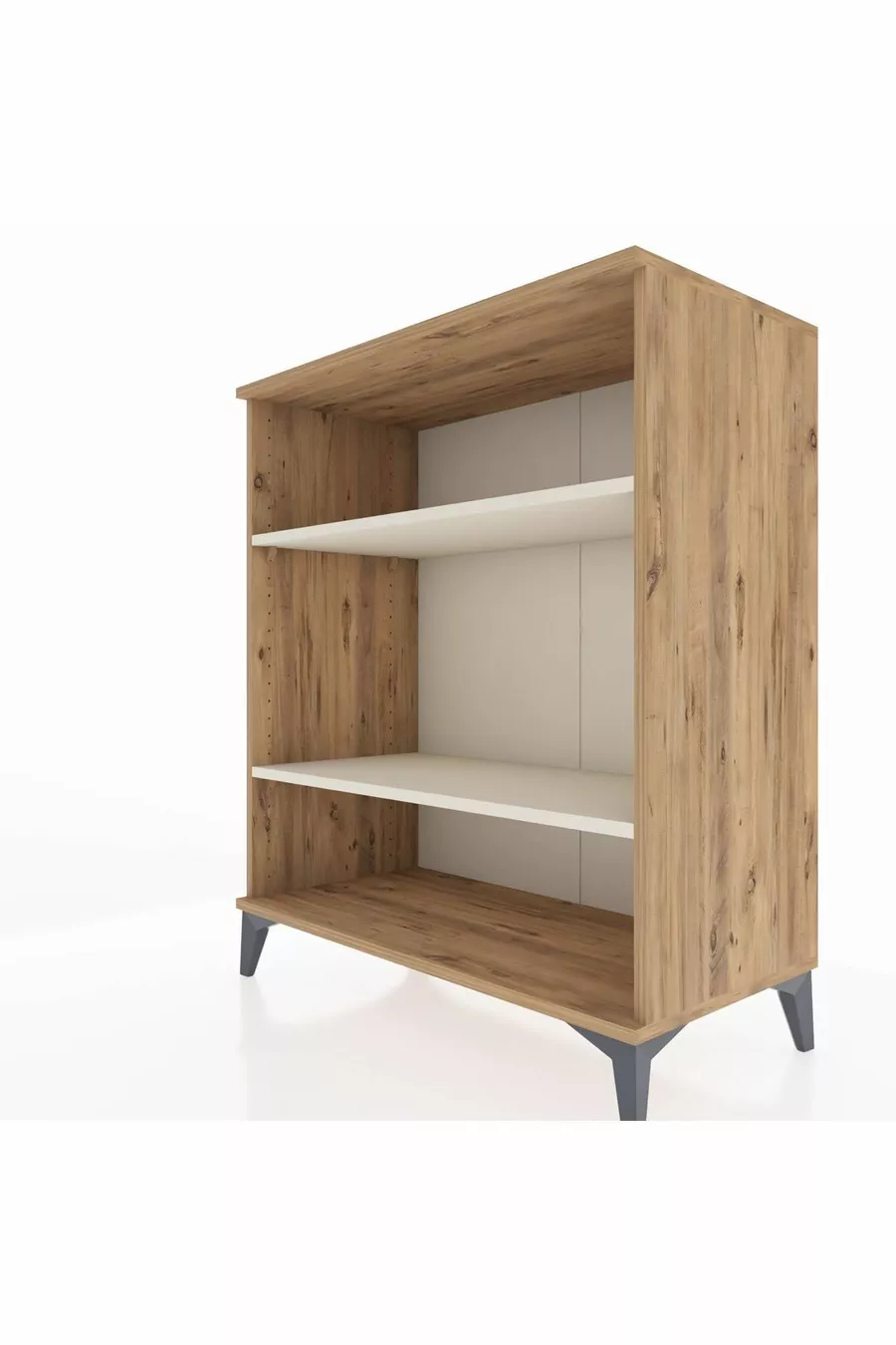 Commode Hyperion 2 étagères Pin-Stromatolithe
