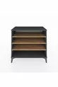 Commode Hyperion 3 étagères Anthracite-Pin