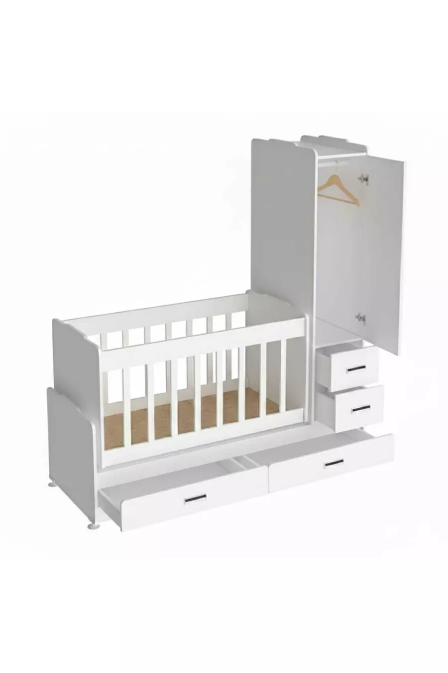 BERCEAU SWING SW AVEC ARMOIRE, ÉVOLUTIF