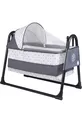 Berceau portatif pour bébé Btrend Black avec poche cadeau, berceau suspendu et hamac